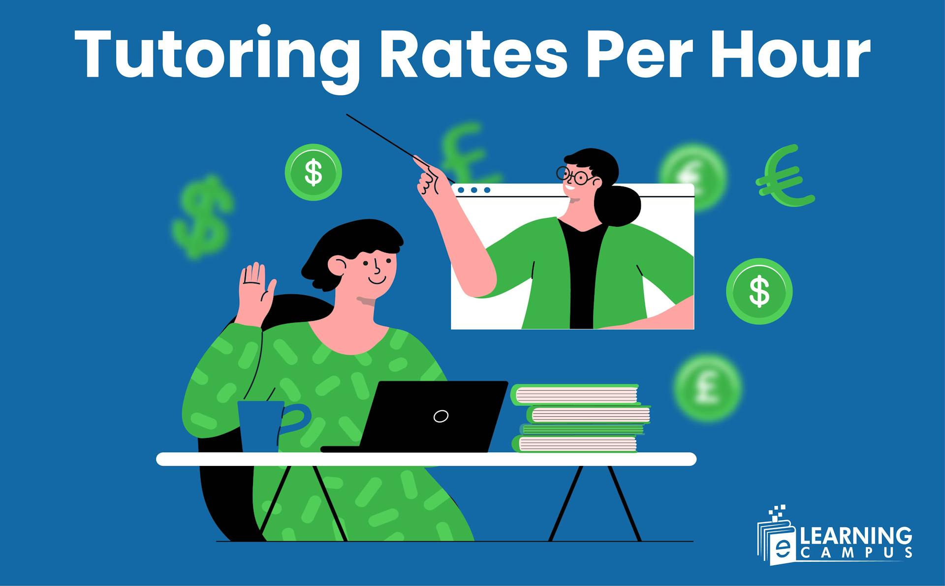 Tutoring rates per hours across the globe