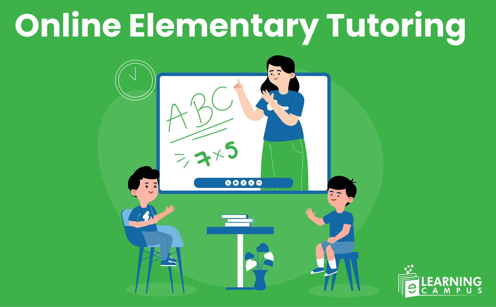 Online Elementary Tutoring with customised lesson plans