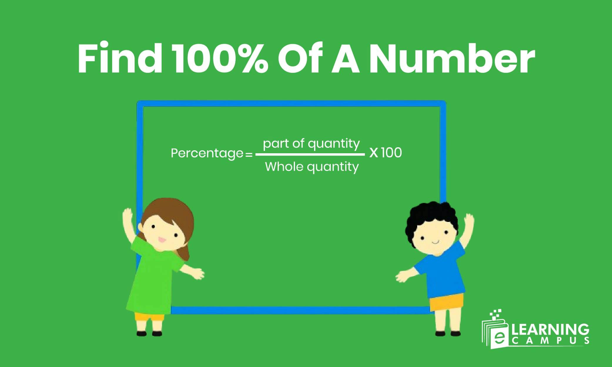 Find 100% of a Number