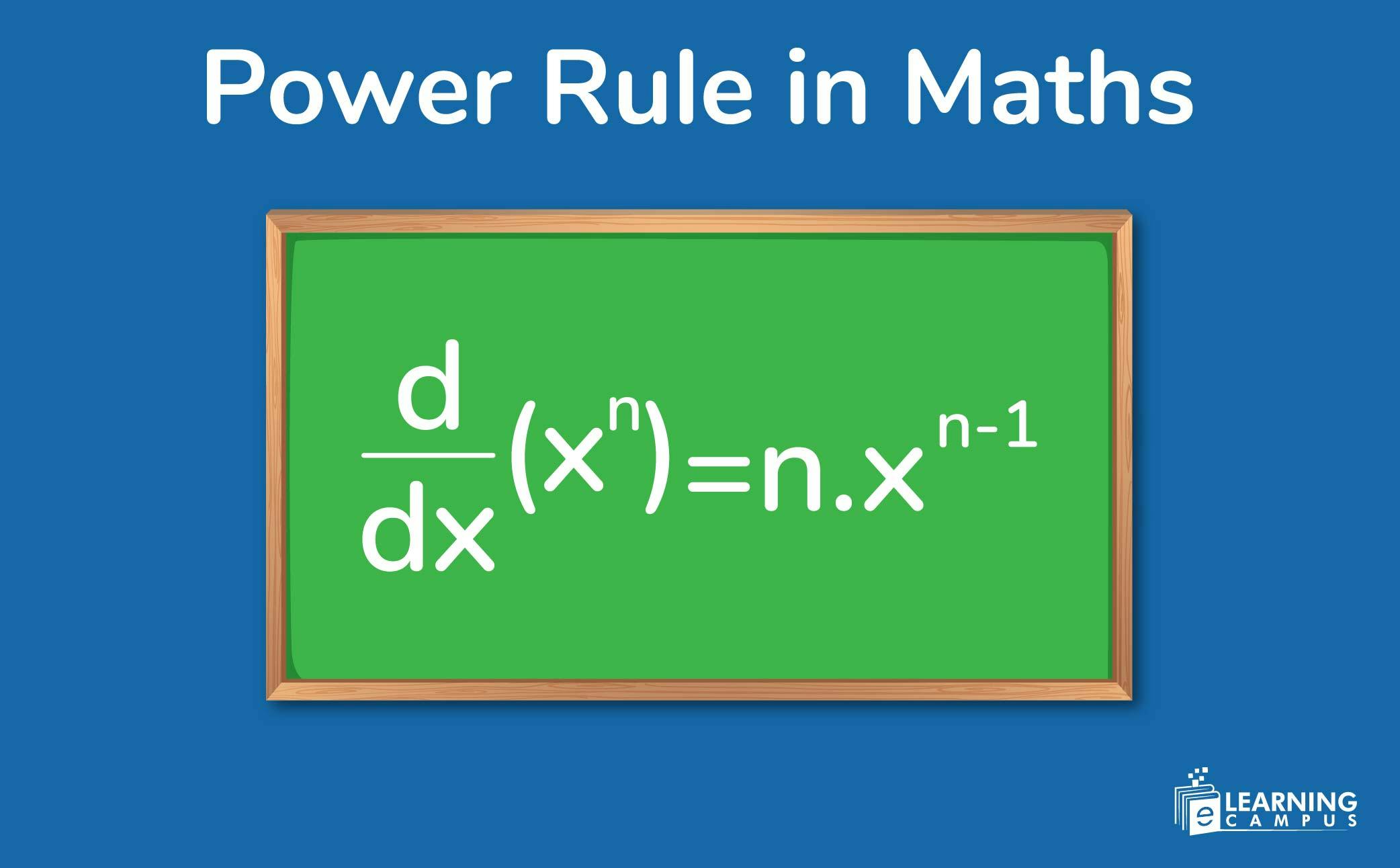 Power Rule in Maths