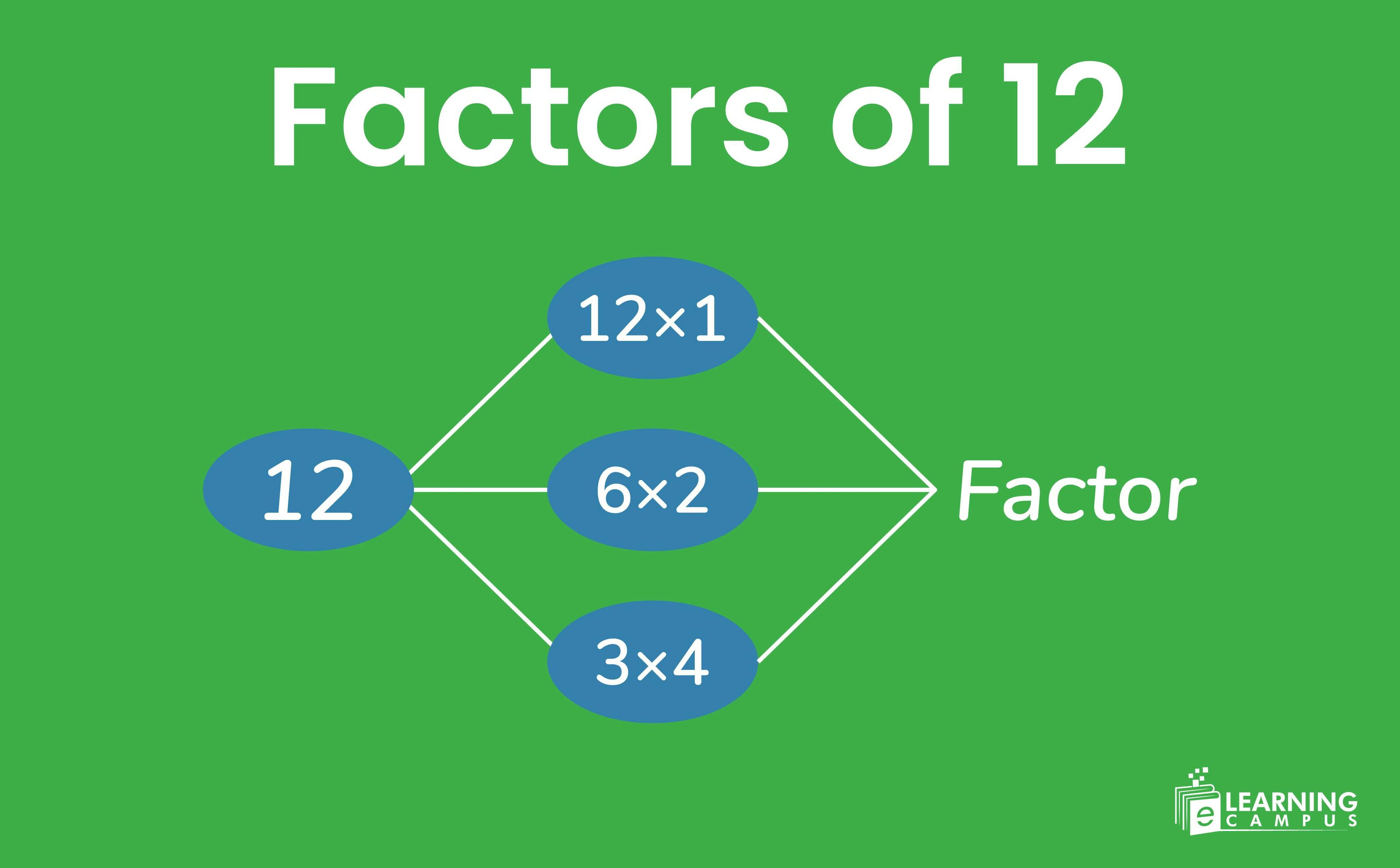 Factors of 12 - What Are They and How to Find Them Easily?
