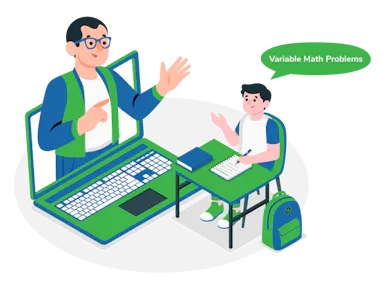 Math Variable Problems with Answers(Practice Problems) Equation