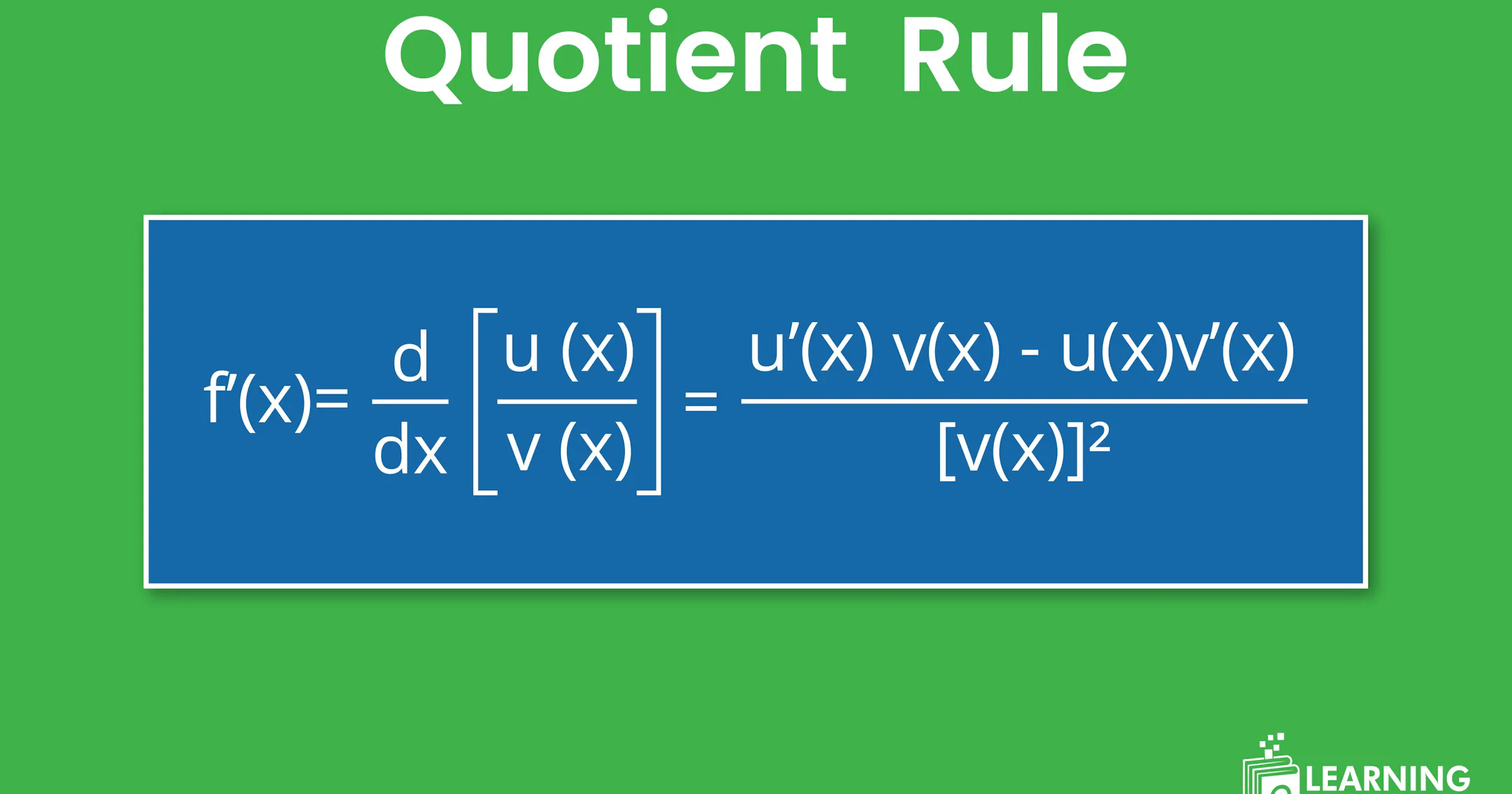 Master the Calculus Quotient Rule: Step-by-Step Derivative Guide
