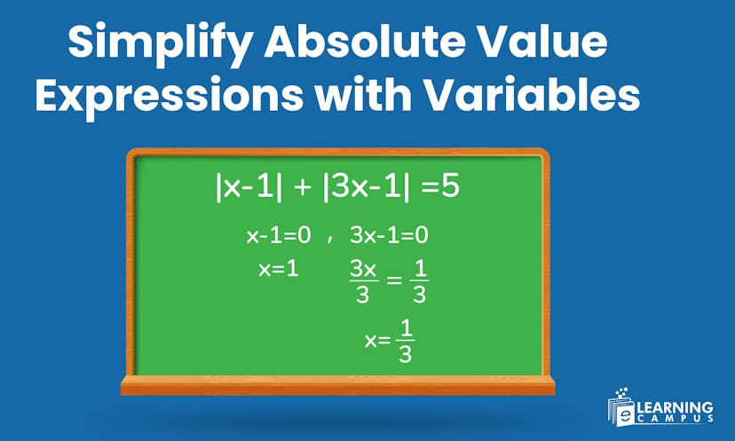 Simplify Absolute Value Expressions,Variables |Step-by-Step Guide