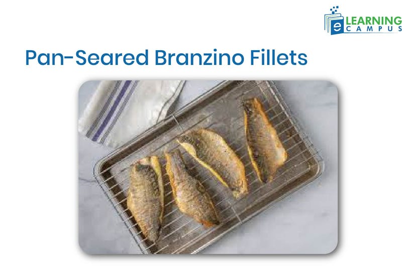 Pan-searing branzino fillets