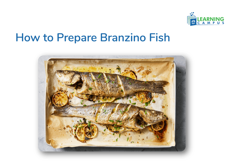 How to Roast Whole Branzino