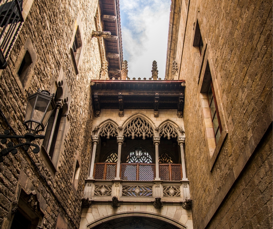 En clase de español por el Barrio Gótico