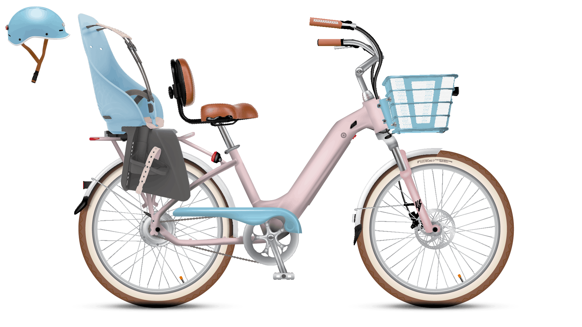 Model R Rock a bye Roller Beautify E bike Bundle Electric Bike Company