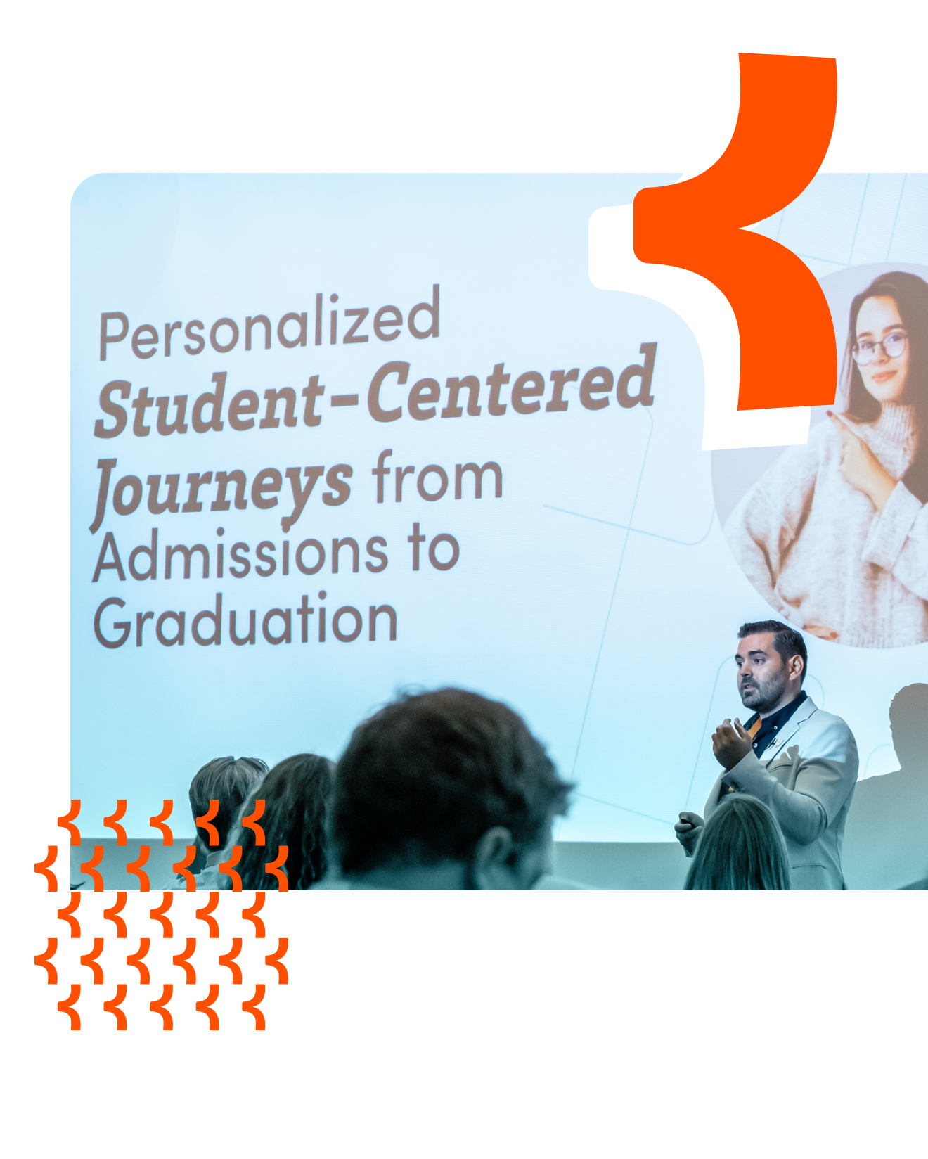 Element451 CEO Ardis Kadiu presenting at the Engage SUmmit