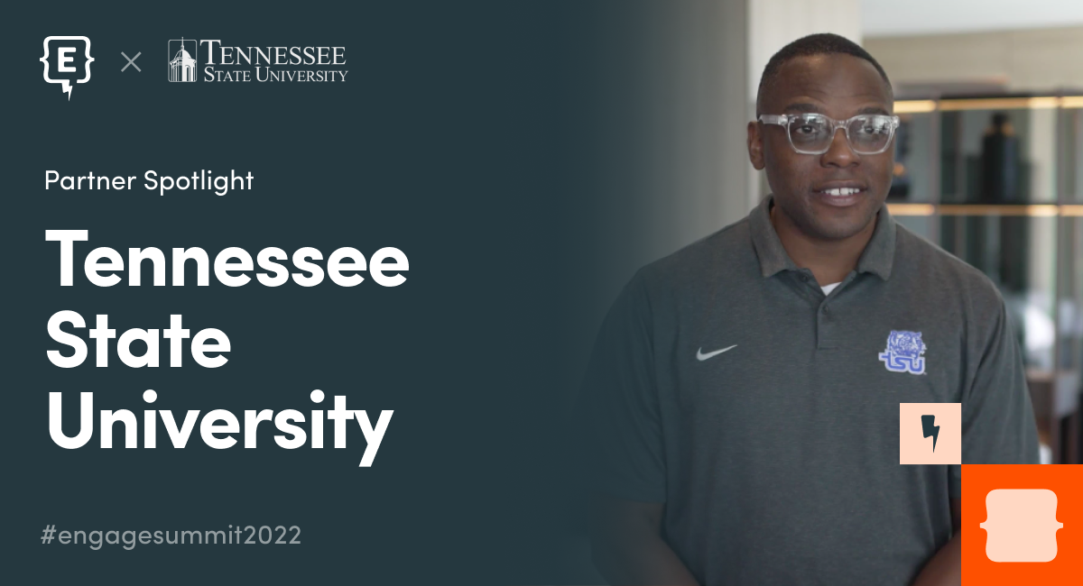 Image of Terrence Izzard from Tennessee State University. The title: Partner Spotlight - Tennessee State University
