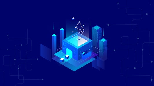 Five digitalized buildings.