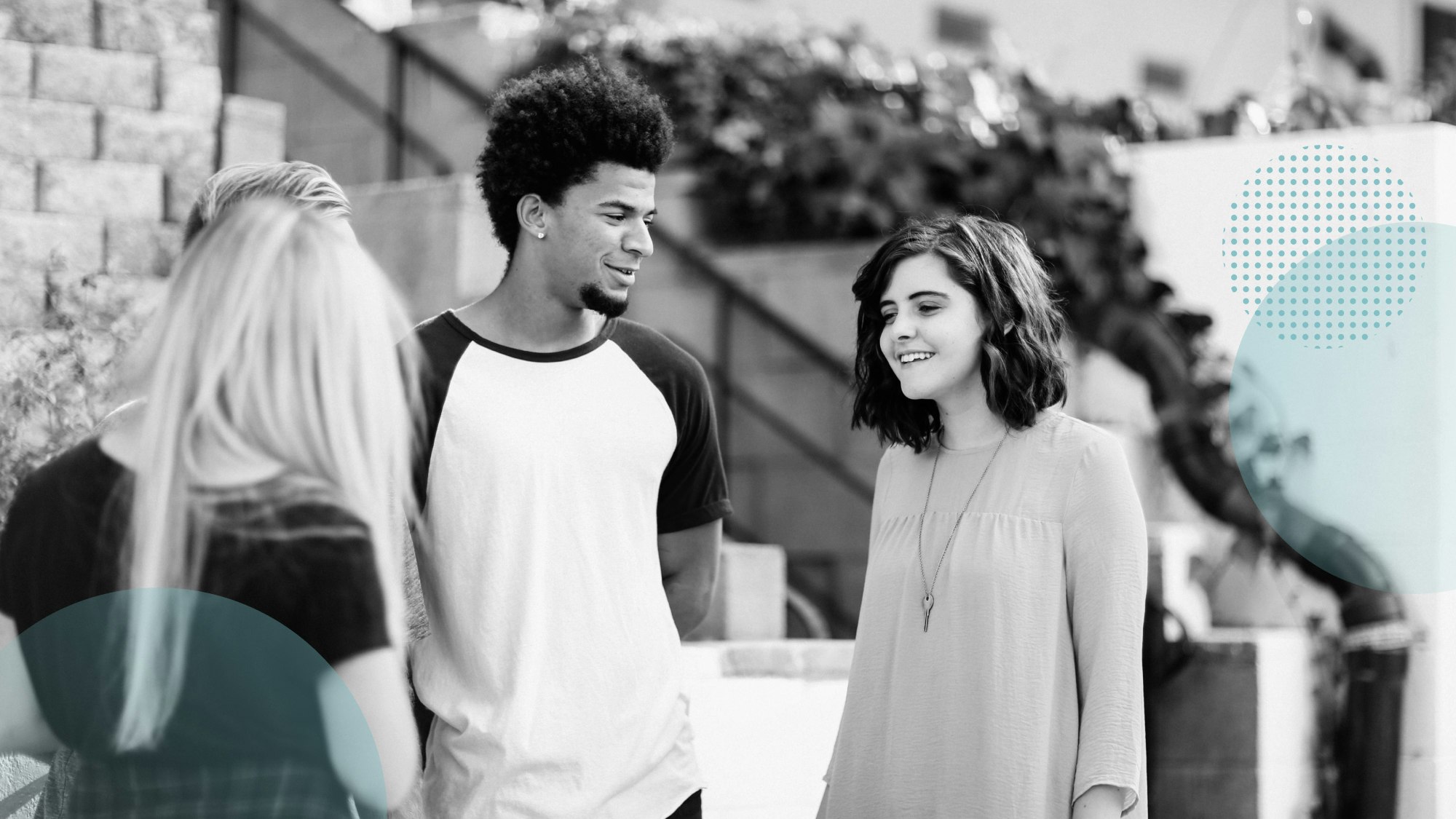 A picture containing person, outdoor, standing, crowd