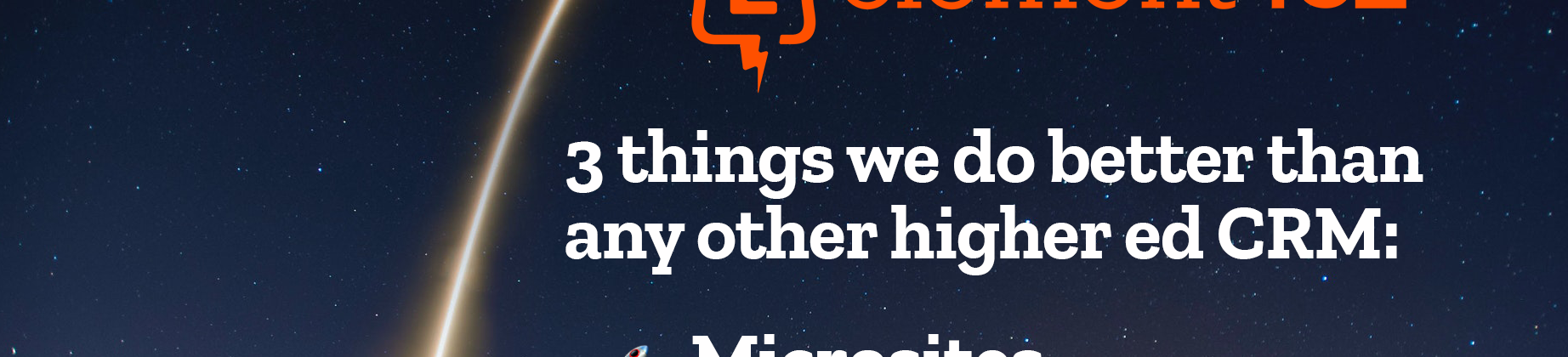 Element451 - 3 things we do better than any other higher ed CRM: Microsites, Landing Pages, and Email Building