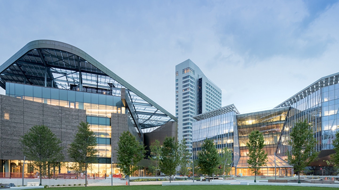 A photo of Cornell Tech campus.