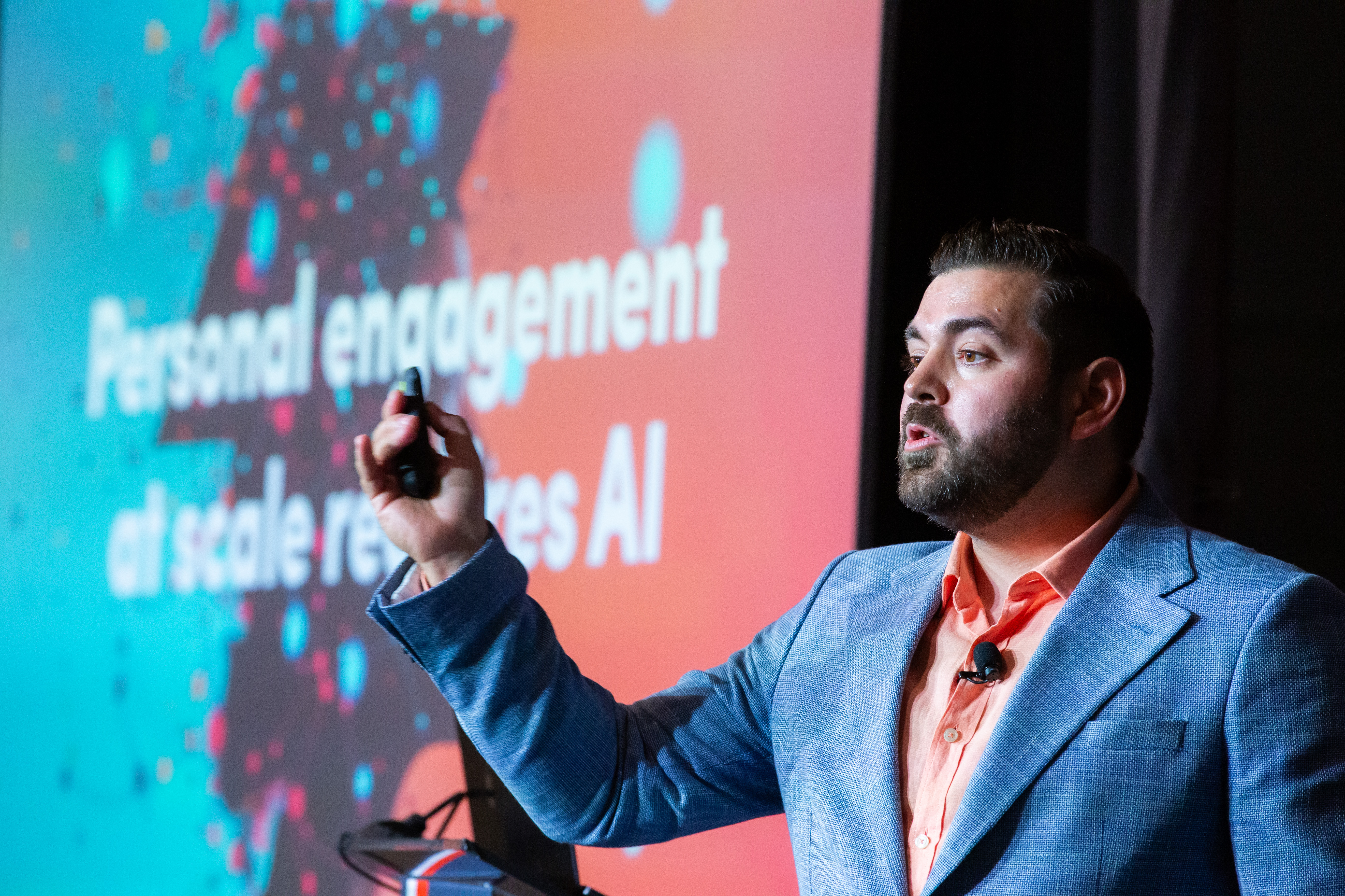 Ardis Kadiu at the Engage Summit
