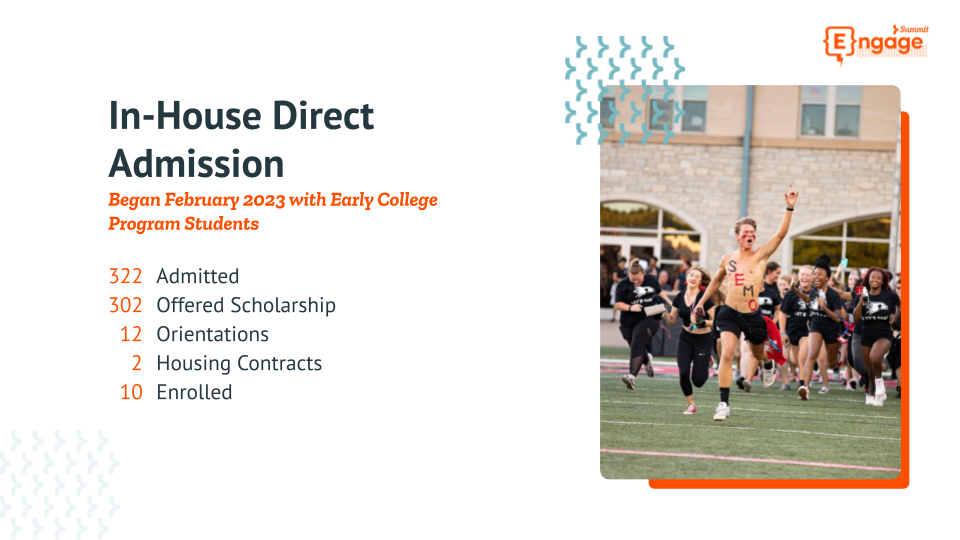 Automating In-House Direct Admissions: SEMO's Approach