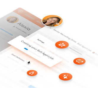 creating a job for an AI agent in Element451
