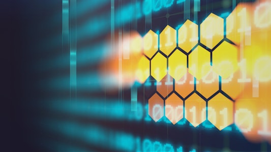 Data being processed