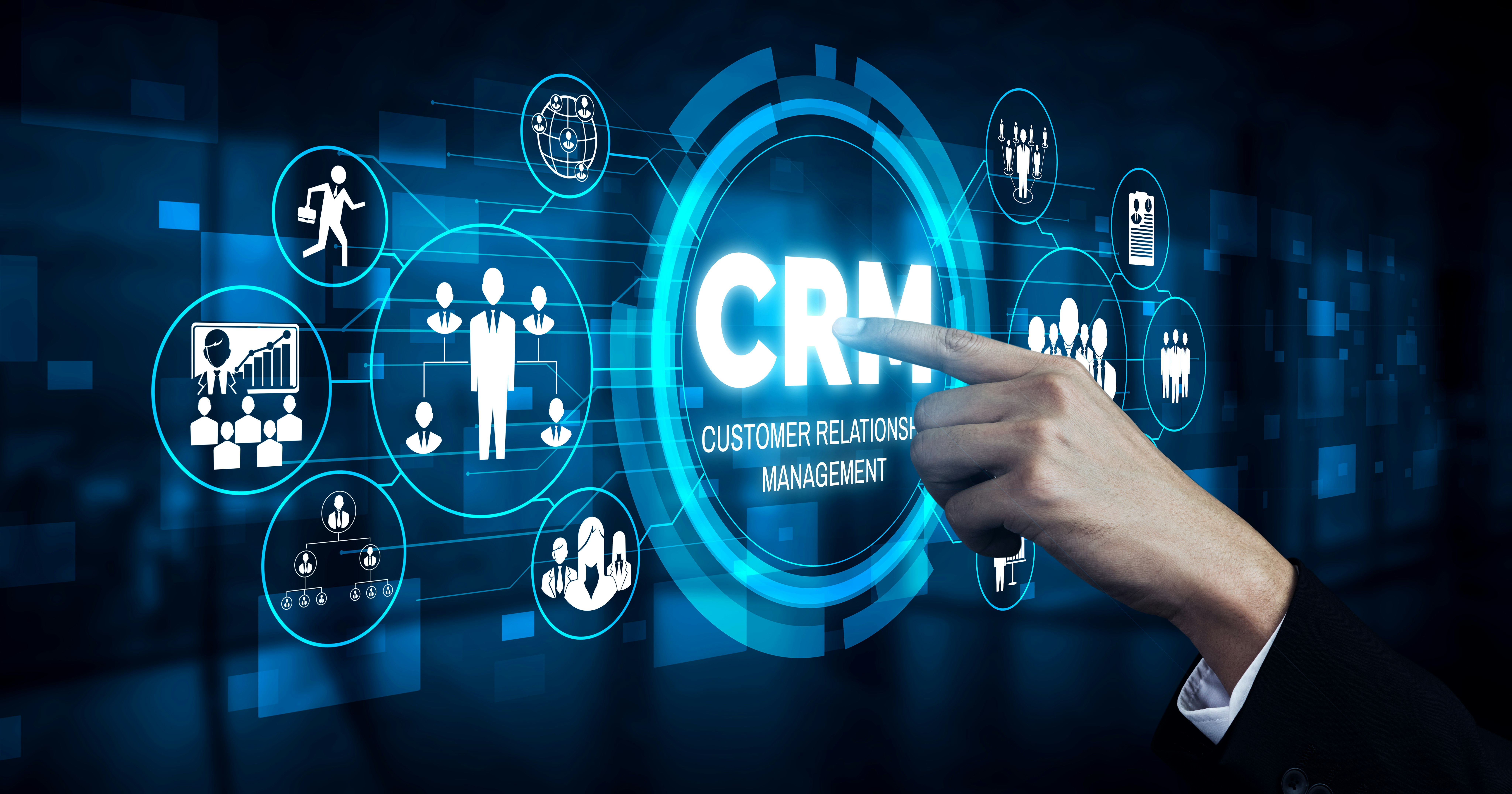 customer relationship management illustration