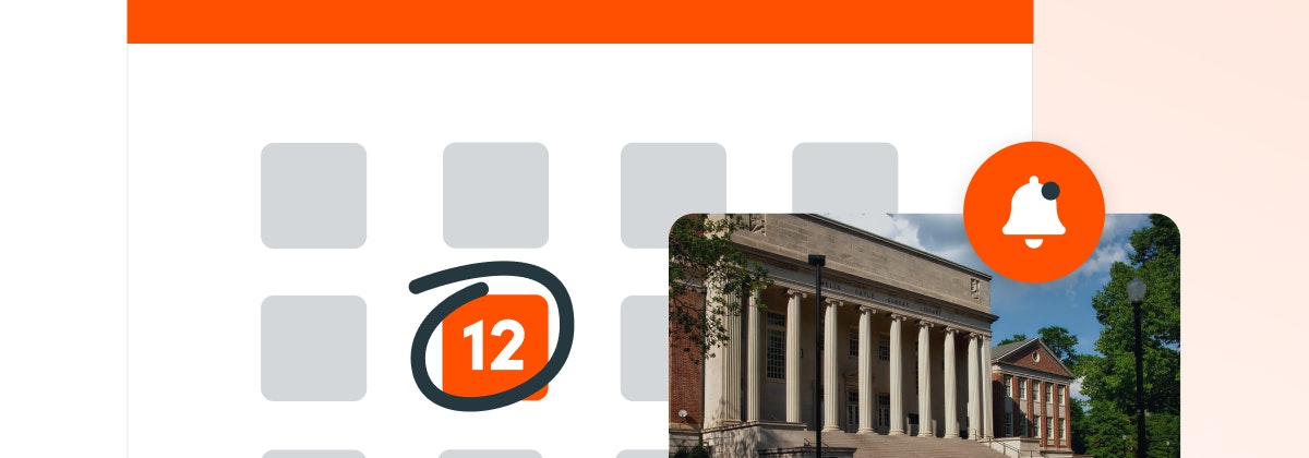 Image of calendar and event graphic