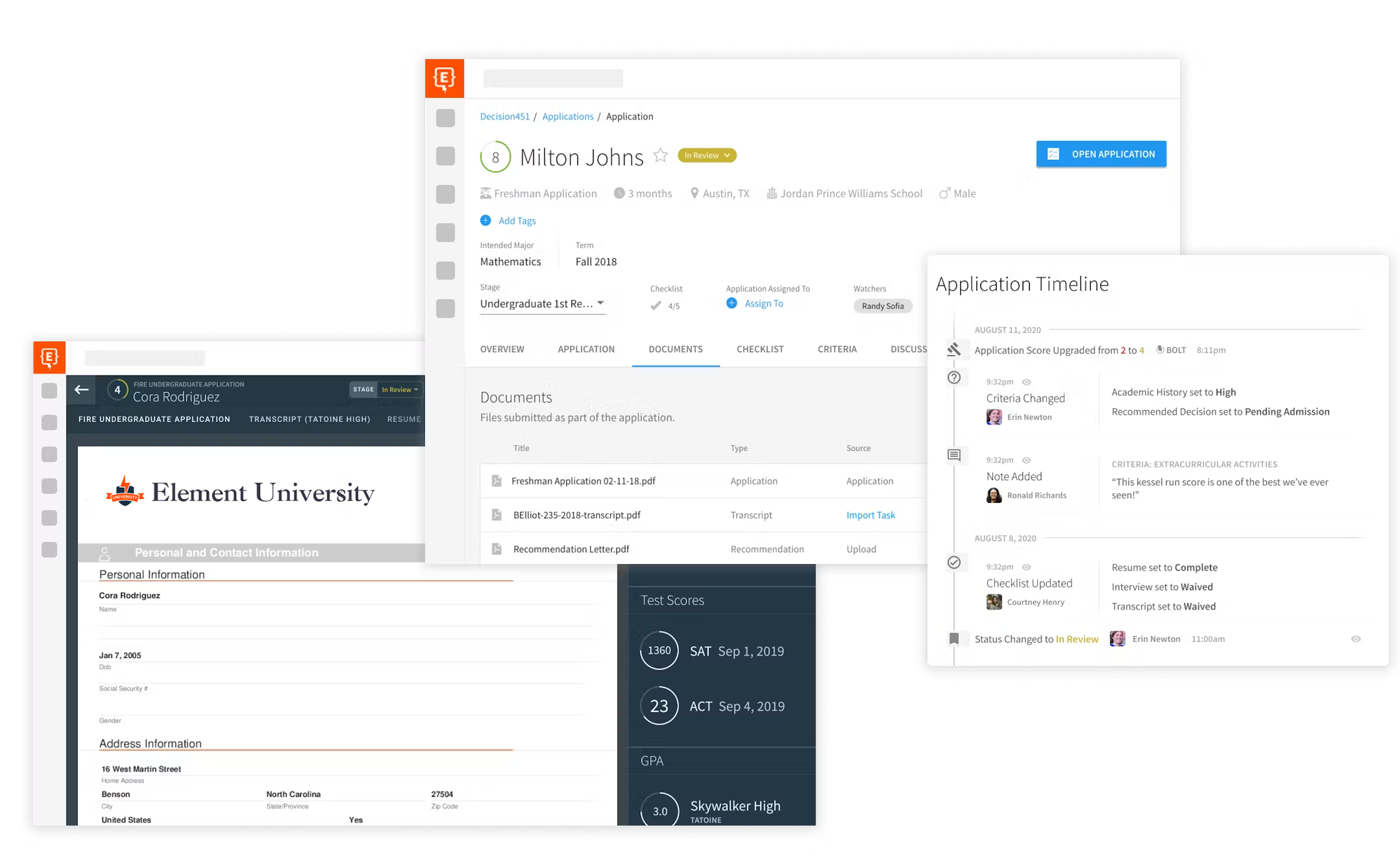 An Easy Application Process — For Students and for You Element451