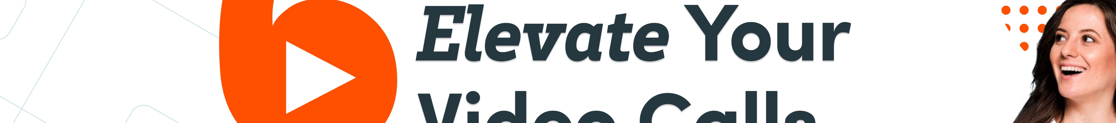 Women holding a laptop next to the words 6 Apps to Elevate Your Video Calls