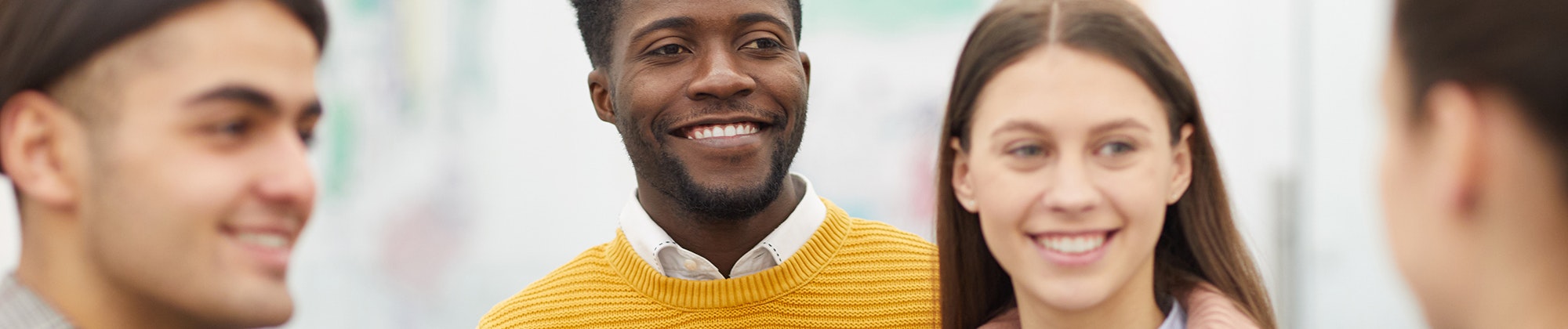 A photo of a student tour.
