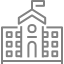 A logo with a university building.
