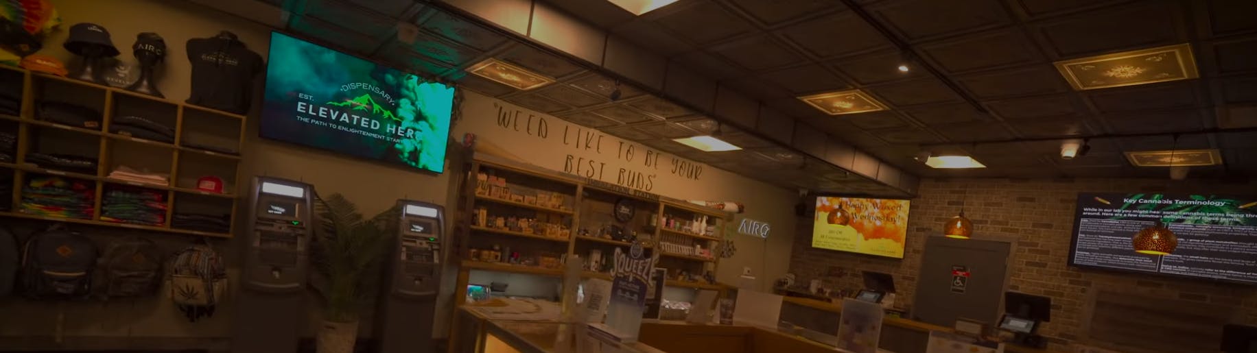 Banner location page