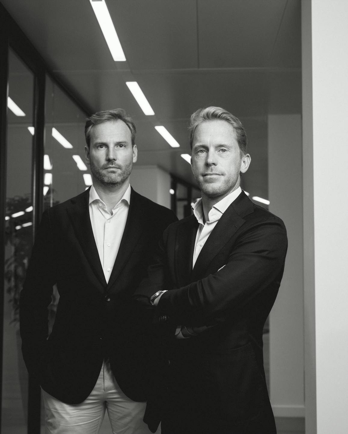 Oprichters van Elevation Group, Chis Wood en Floris Bouwman.