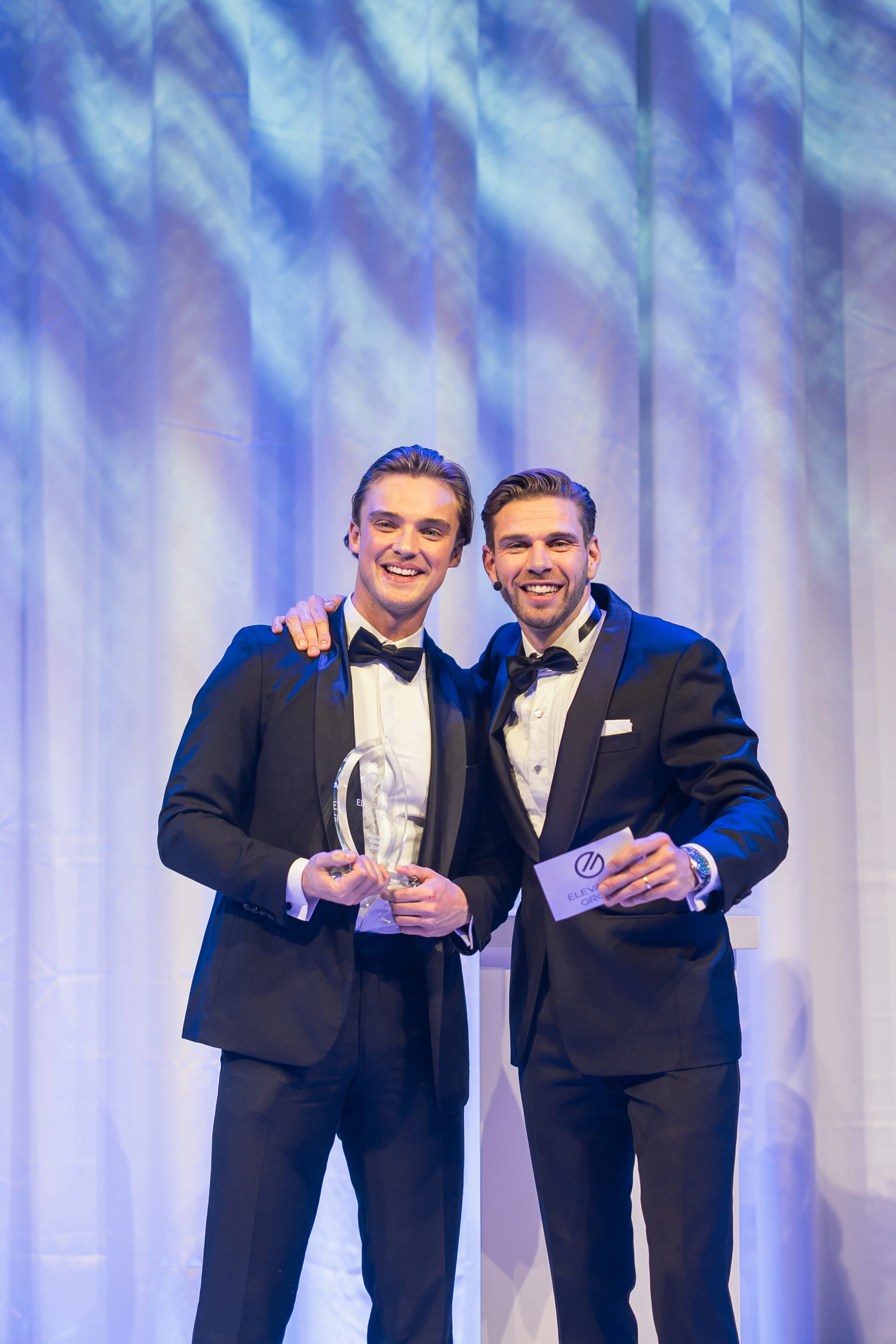 Yorick neemt award in ontvangst van Casper