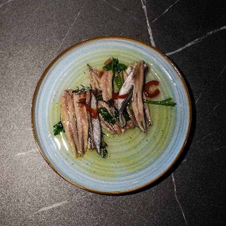 anchovies marinated