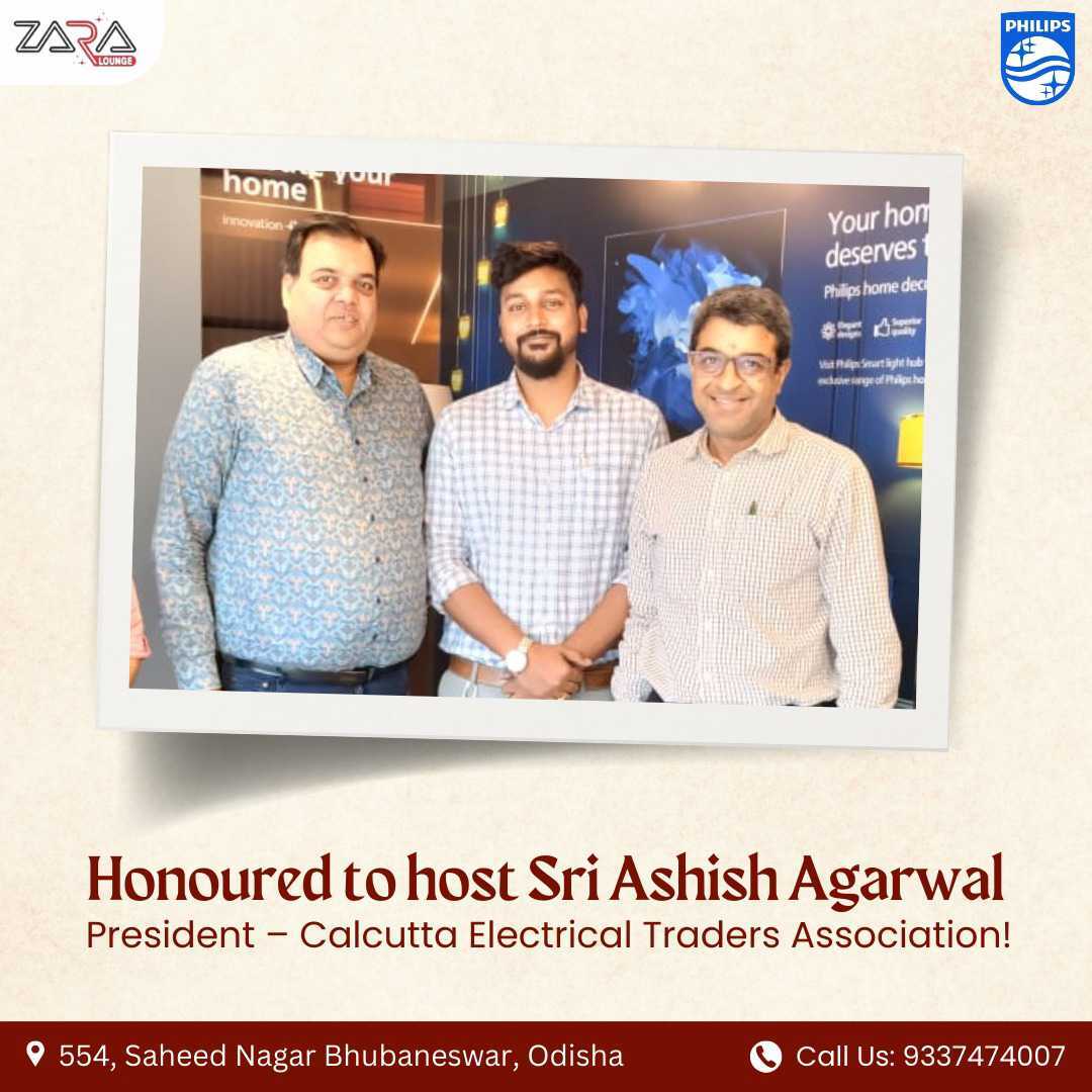 Honoured to  Host Sri Ashish Agarwal
