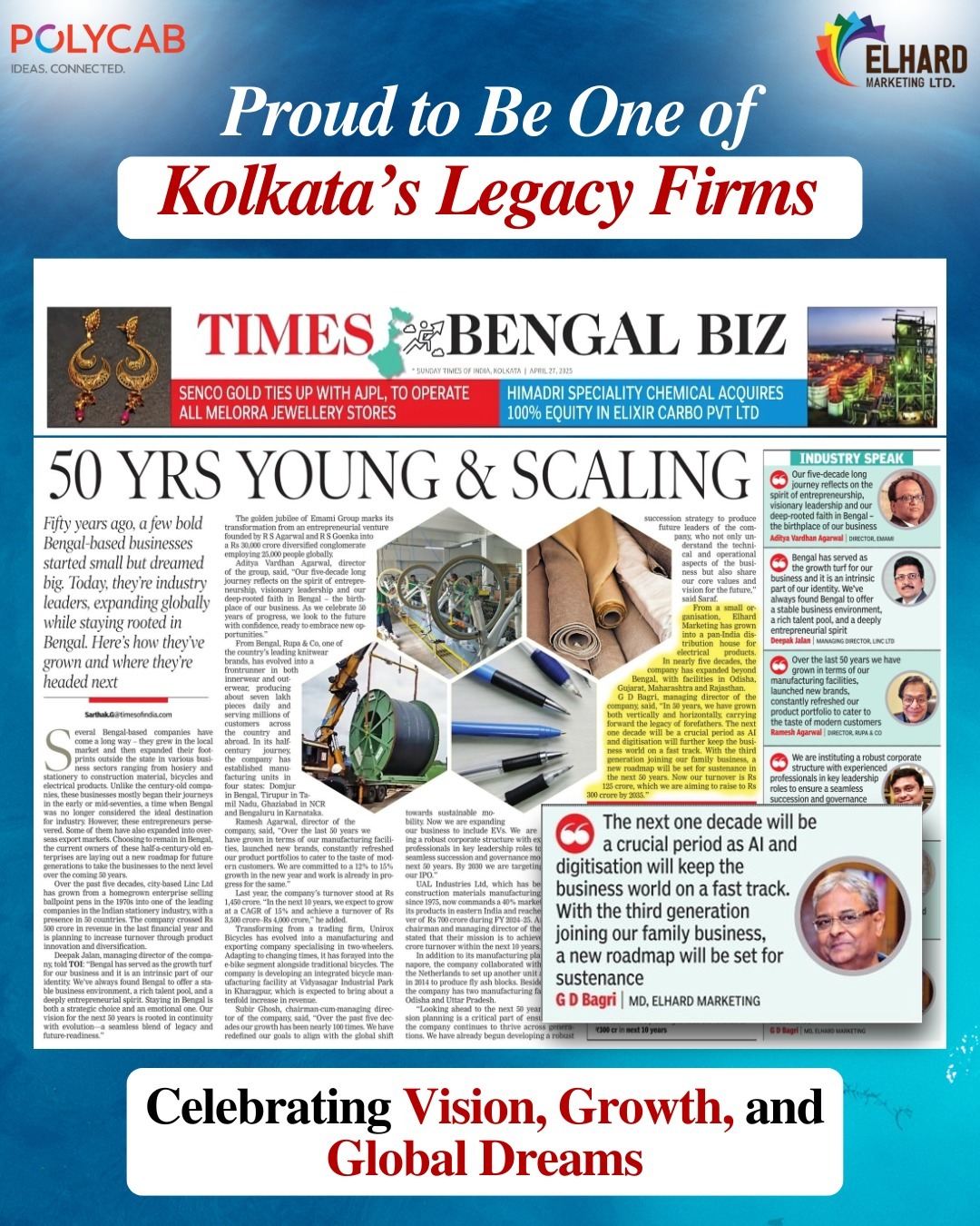 Proud to Be One of Kolkata's Legacy Firms