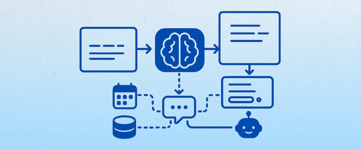 Diagram showing how MCP connects AI assistants to tools, data sources, and prompts through a central model interface.