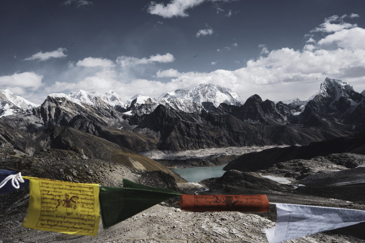 Landscape of Himalayas
