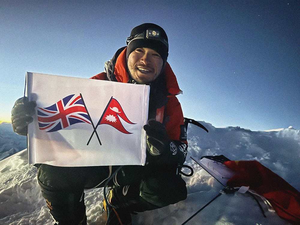 Tejan Completes 14 Peaks 