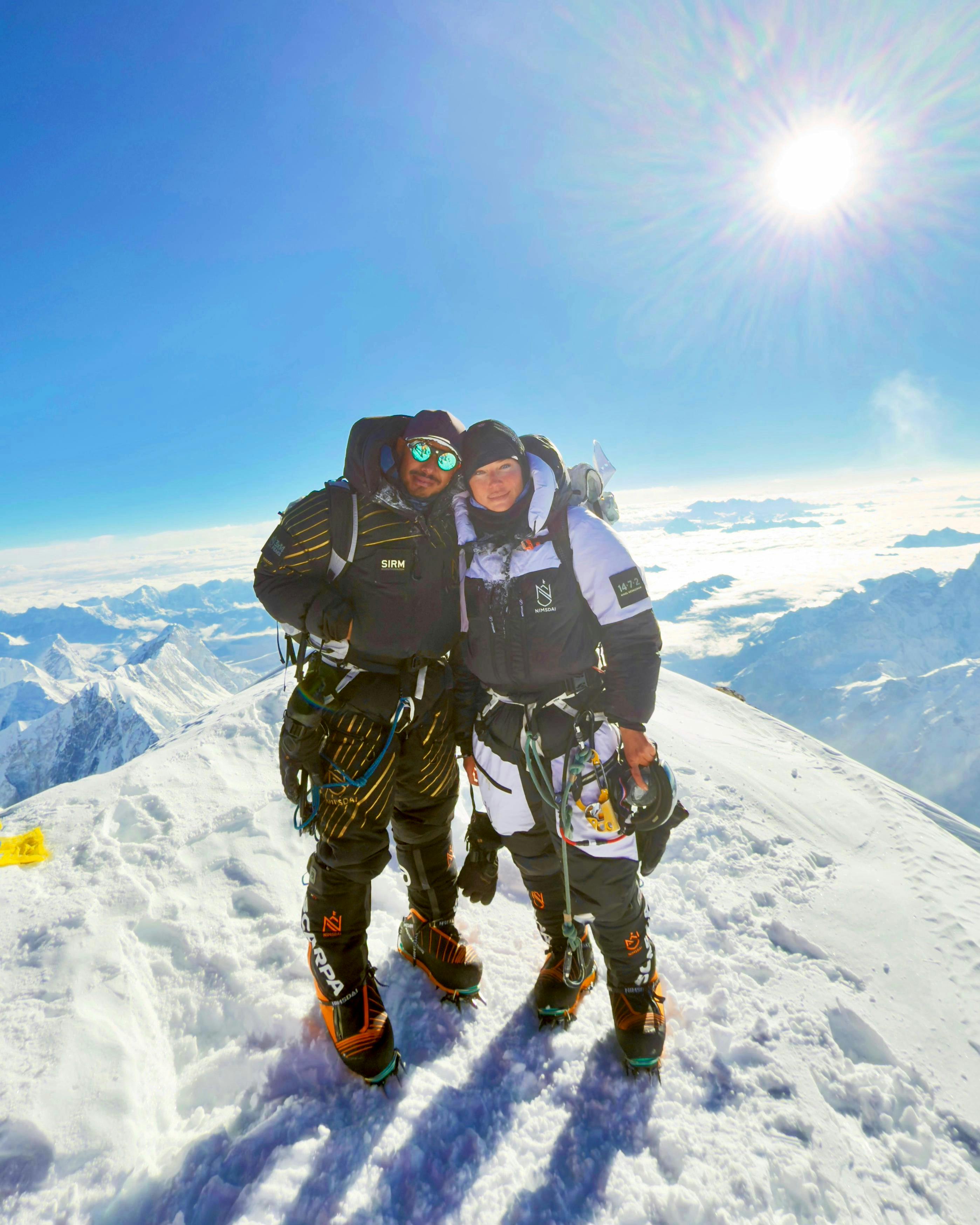 First Russian/American, Nikol Kovalchuk Joins the Elite — Completing the 14 Peaks and Seven Summits with Elite Exped