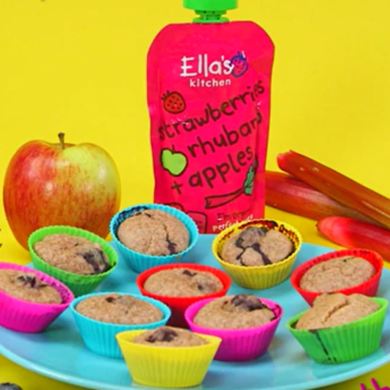 ella's kitchen strawberry and raspberry porridge