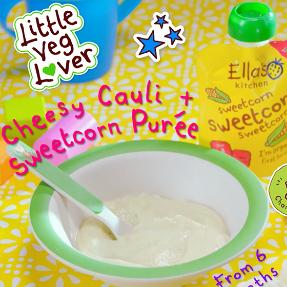 Celeriac, cauliflower + cumin puree recipe Ella's Kitchen