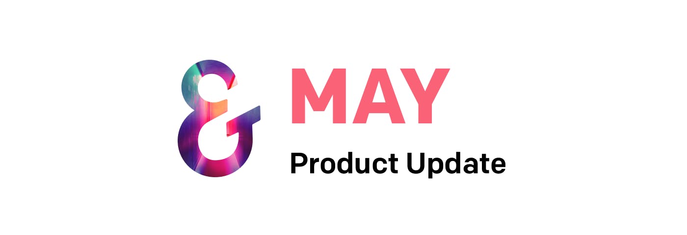 Ember product update for May banner