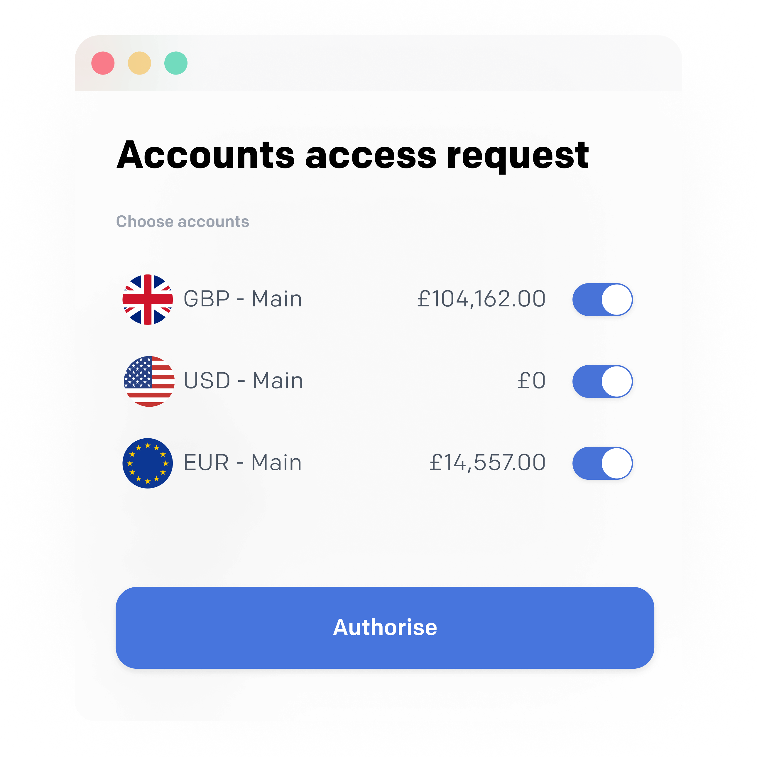 Sync up your foreign currency accounts