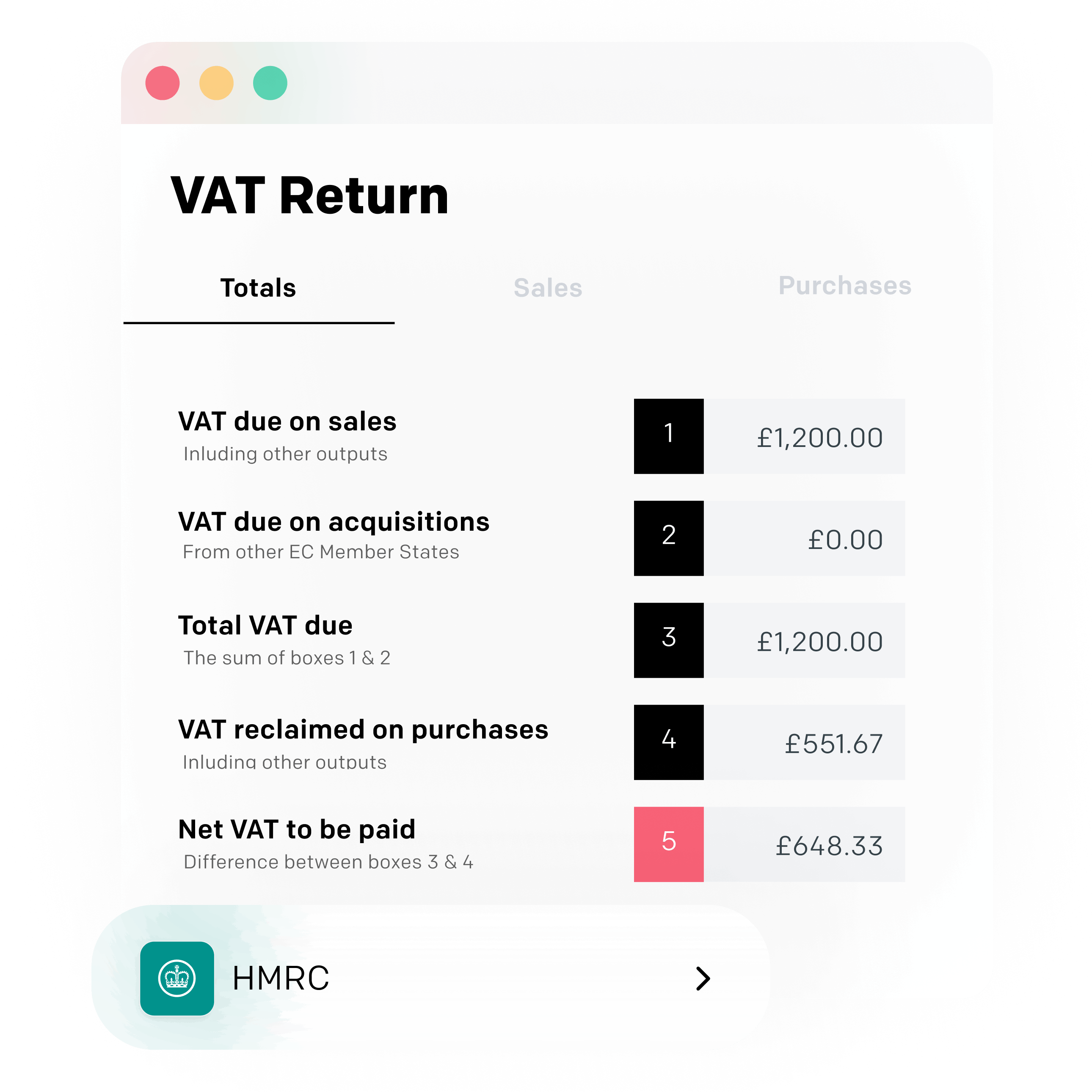 Effortlessly file VAT returns to HMRC