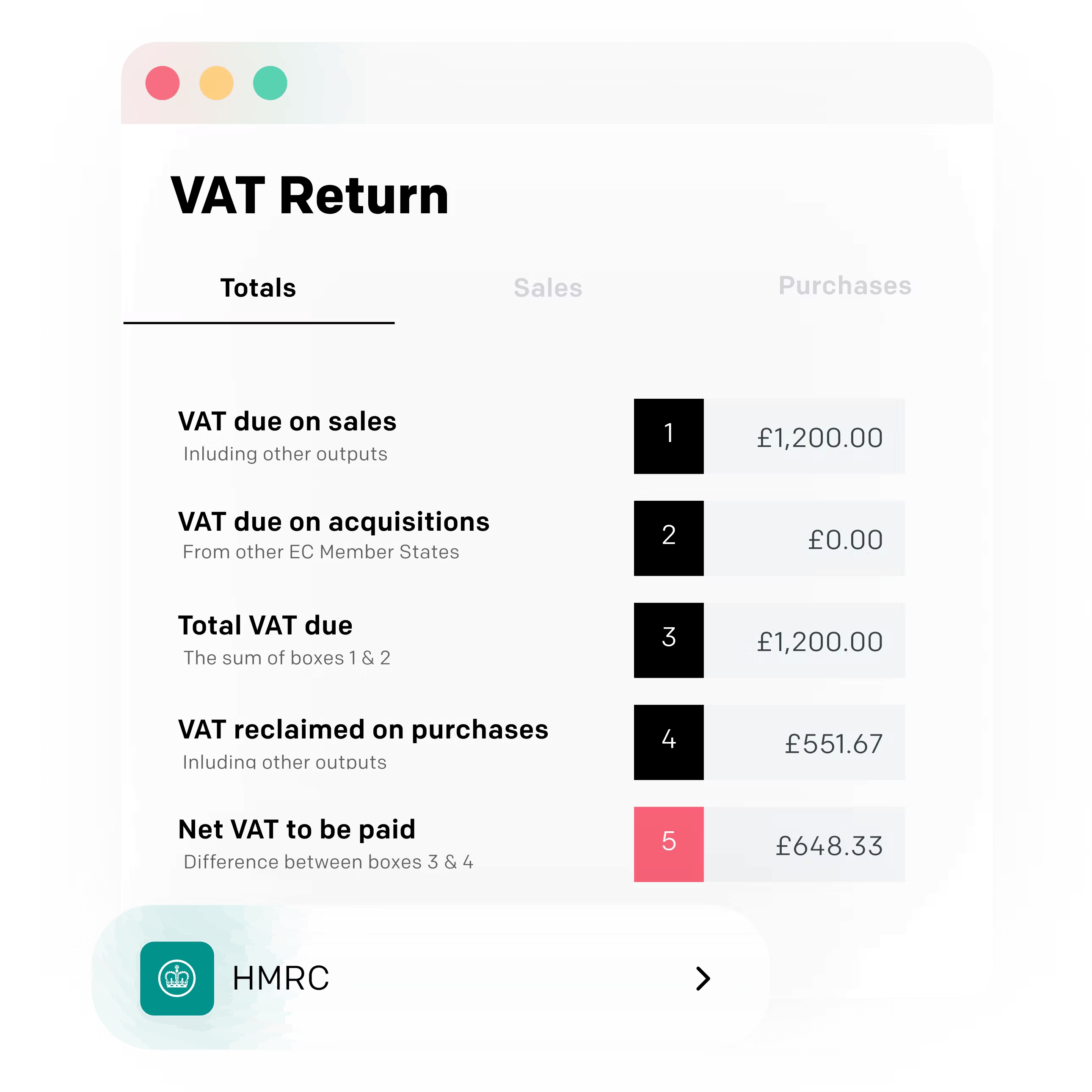 Securely store your VAT records in the app=