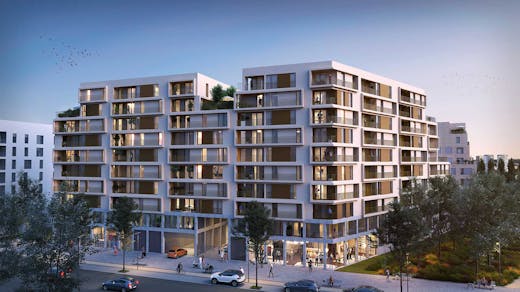 Le programme immobilier neuf à Bobigny "Paris Canal", éligible à la TVA réduite