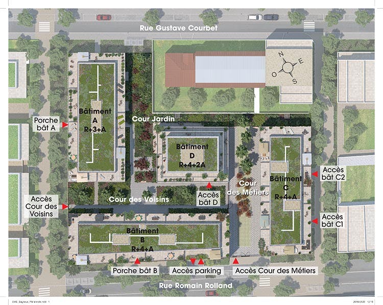 Rue Gustave Courbet Immobilier Neuf Bagneux Emerige