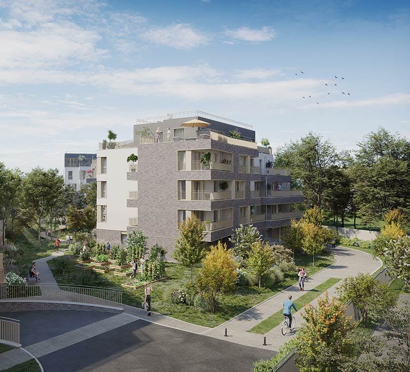 L'architecture du programme immobilier neuf à Bagneux 