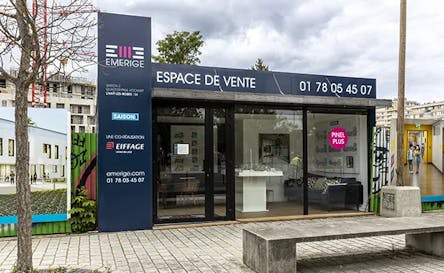 Espace de vente du promoteur immobilier neuf Emerige à L'Haÿ-les-Roses