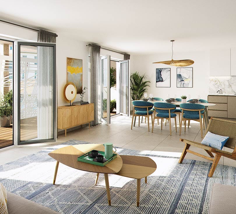 Appartement neuf du programme immobilier Avenue des Arènes de Cimiez à Nice