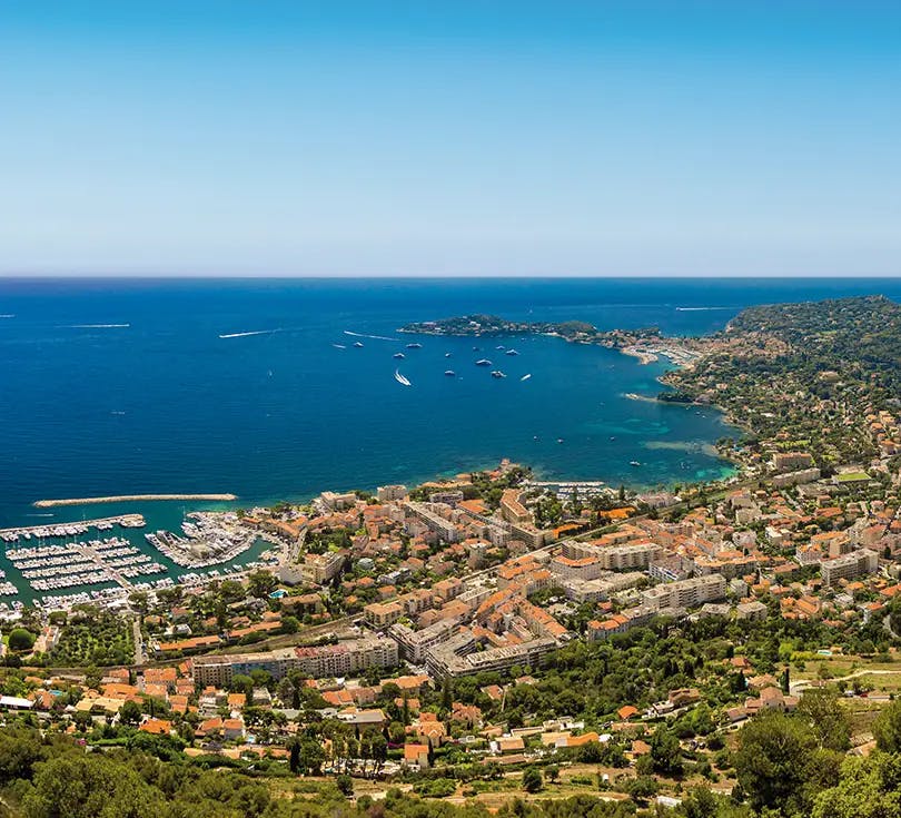 Programme immobilier neuf à Beaulieu-sur-Mer : vue panoramique